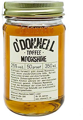 O´Donnell Moonshine Toffee Likör 0,35l 25% vol.