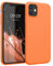 kwmobile Hülle kompatibel mit Apple iPhone 11 Hülle - weiches TPU Silikon Case - Cover geeignet für kabelloses Laden - Fruity Orange