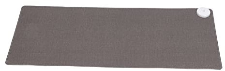 PUSOKEI Warme Schreibtischunterlage, Beheizte Schreibtischunterlage 31,5 X 13,0 Zoll, 3-Gang-Temperatureinstellbare PT-Metall-Heizfolie, Gleichmäßige und Schnelle Erwärmung, Extended Edition(EU)