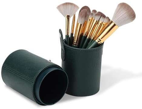 14 Pcs Makeup Pinsel Set Gesicht und Auge Kunstpinsel für Foundation Puder Concealers Rouge und Lidschatten
