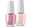 OPI Nature Strong Natural Origin Vegan Nail Polish, A Clay in the Life & Knowledge Is Flower Duo, 2 x 15ml