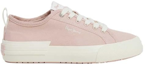 Pepe Jeans Allen Band W, Baskets Femme, Rose (Pinkish Pink), 3