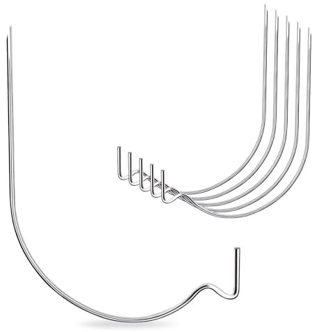 MIHUYAN Picture Hangers Super Hook,High-Quality Steel Picture Hanger Hercules Hooks,Used for Drywall, Wood Wall, Plaster Wall, can Hang Photos, Art, Clock, Mirror. 20PCS