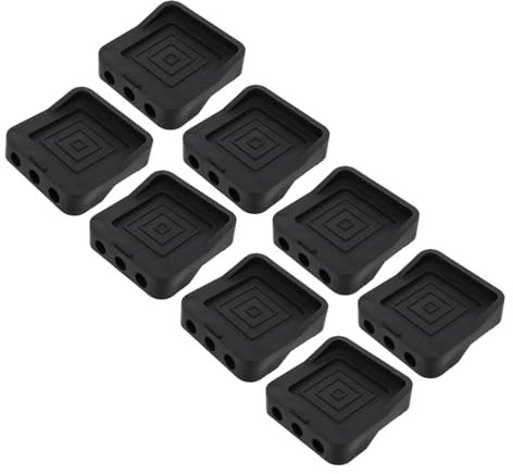 Veemoon 8pcs Refrigerator Slip Pads Washing Machine Foot Mats for Furniture Skid Pad