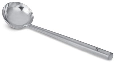 Craft Wok Medium s/s Wok Ladle Stainless Steel Traditional Wok Hoak with Stainless Handle Professional Asian Kitchen Utensil for Stirring Serving / 732W93