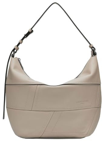 Liebeskind Berlin Women's M EDDA Calf Optic Hobo, Stone