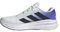 adidas Jungen Questar 3 Laufschuhe, EU, Weiß, Schwarz, Kobaltblau, 43 1/3 EU