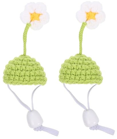 Supvox 2 Stück Hamster Strickmütze Haustier Spielzeug Dekorative Chinchilla Mütze Kopfzubehör Für Hamster Kleines Haustier Strickmütze Haustier Mütze Haustier Dekoration Hamster