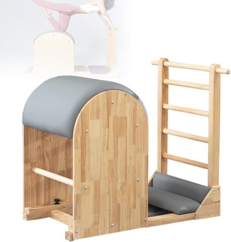 Pilates Holzleiter, Fass für Zuhause, große Ausrüstung, professionelles Kerntraining für Yoga und Wirbelsäulenkorrekturübungen