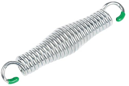 Molla resistente – Molla per gancio per altalena per portico | Molla per dondolo in lega cromata antiruggine | Robusta molla per amaca multiuso per altalena portico con forte cuscinetto di carico per