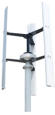 Kit generatore eolico Free Energy 10KW Generatori di turbine eoliche ad asse verticale a basso rumore 10000W 12V 24V 48V AC la for mulino a for la casa agricola Seashore(12V_10KW)