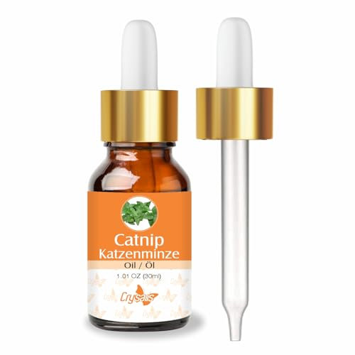 Crysalis Catnip Oil 30ml / 1.01 fl oz | Herbal Extract Oil for DIY Skincare, Aromatherapy, Massage Blends