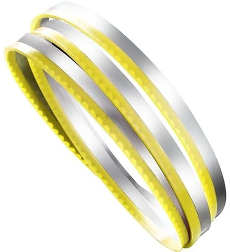 1 hoja de sierra de cinta de 1300 mm x 16 x 0,56 mm, 3 dientes por pulgada, for cortar carne, hueso, pescado congelado, hojas de sierra de 16 mm de ancho y 0,56 mm, 3 dientes por pulgada, for máquina