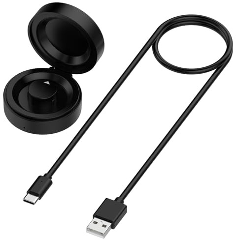 AMISENK Intelligent Rings Charging Holder Box Dedicated Charging Case for Rings 4 Efficient Power Cable LED Indication Light Silicone Charging Sleeve