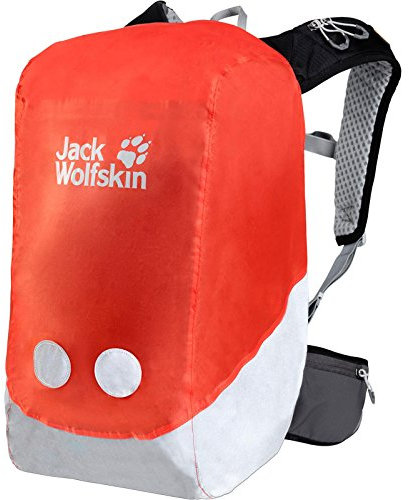Jack Wolfskin Kids Raincover Safety 18-26L, Lava orange