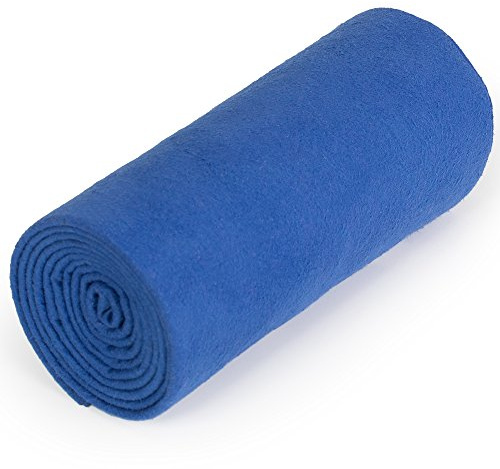 nu:ju Sporthandtuch | Fitness Handtuch | Saunatuch aus Mikrofaser | 1er Pack (ca. 50x100cm) in Lapis Blue - Ultraleicht (65 g), schnelltrocknend, angenehm auf der Haut, waschbar bis 95°C