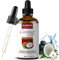 Kokosnussöl - Premium Qualität 100% reines und zertifiziertes organisches fraktioniertes Kokosöl (nicht fettend) Vegan. Ideal als Kreme für Haut, Haare und Gesicht. Sonnenschutz, After Shave - 100ml