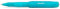 Kaweco FROSTED SPORT Rollerball Light Blueberry I Gel- / Kugelschreiber aus hochwertigem Kunststoff mit Keramikkugel I Trendiger Kuli in Beige I 13 g Tintenroller mit 0.7 mm Mine I Gelroller 13,5 cm