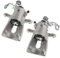 Frankberg 2x Bremssattel Bremszang Hinten Links Rechts Aluminium Kompatibel mit Astra G Cabriolet/CaR.A.Van/CC/Kasten Astra G Klasseic CaR.A.Van Replace# 93179156