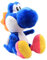 uiuoutoy Yoshi Plüschtier Super Mario Bros Kuscheltier Plüsch Spielzeug Stofftier 30cm Blau