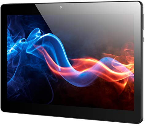 QIMAOO Tablet 4G LTE 10.1, Android 10, 4GB RAM + 128GB ROM, 256GB Espandibili, Octa-Core, Batteria 6000mAh, 1280 * 800, Dual SIM/GPS/Bluetooth/OTG/Type C