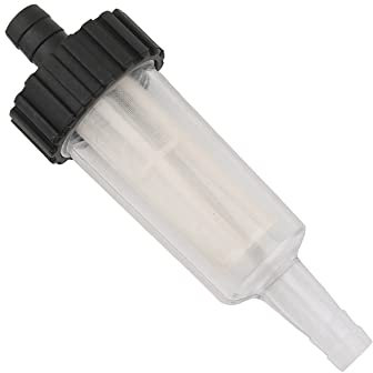 bzcemind 1pcs Trasparente 14~17mm Filtro per Tubi Flessibili Giardino Giardino Irroratrice Filtro 1/2 Pollice Tubo Nylon Mesh Pump Pump Acqua Filtro