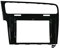 YUNTX Lunetta radio Mascherina autoradio 2 DIN adatta per VW Golf (2013-2016)