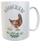 Kilala Kaffeetasse Hühner-Liebe Aquarell Chicken Becher Huhn Fans Hühnerhof Eier Geschenkidee (Hühnerliebe)