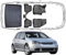 Rizline Passgenau 3D Fussmatten & Kofferraumwanne Auto Set Kompatibel mit Volkswagen Golf 5 2002-2009 Auto Zubehör Gummimatten & Kofferraummatte Autos TPE Allwetter Geruchlos rutschfest Schwarz