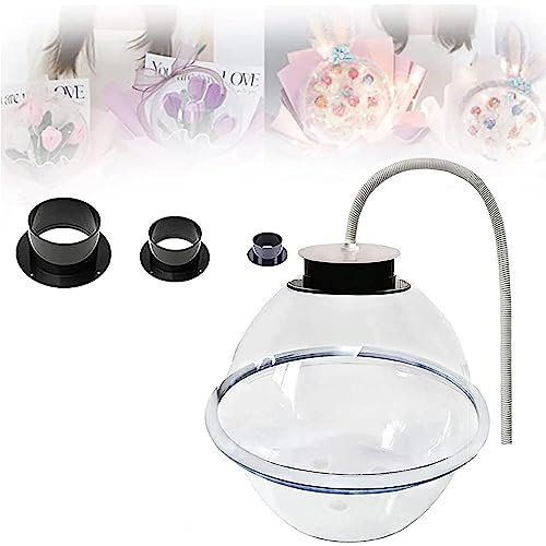 RayGenius DIY BallonfüLlmaschine, Geschenkverpackungsmaschine FüR PlüSchtiere Ballonstrauß AufblasgeräT, Geburtstagsfeier Kunst Ballondekoration