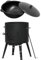 Uchag Ø49 - Forno da campeggio Uchag in acciaio da 22 l, rotondo Kazan, 22 l, per camino, cucina esterna, stufa, cannone per gulasch