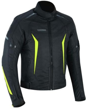 outletMOTARD Giacca Moto Uomo 4 Stagioni, Omologata CE, Riflettente, Impermeabile e Traspirante, Protezioni Schiena e Gomiti Incluse, Sicurezza e Comfort Tutto l’Anno