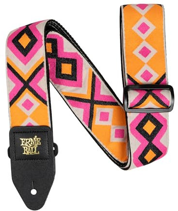 Ernie Ball Jacquard-Gitarrengurt - Electric Diamond