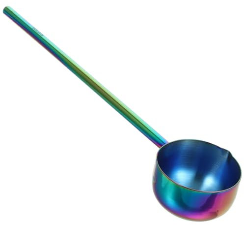 Edelstahl Suppenkelle mit Langem Griff, 75ml, Ergonomisch