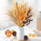 N&T NETING Pampasgras Dekor, 104Pcs Herbst getrocknete Blumen Orange Pampas Gras Fluffy Boho Bouquet Floral Arrangements Indoor Outdoor Home Herbst Decor, 43CM