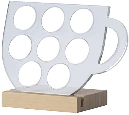 yomoe Coffee Capsule Holder Acrylic Capsule Holder Capsule Coffee Storage Rack