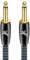 Impeto Cavo Strumento, Alta Qualità Audiophile Cavo 6,35 mm 1/4 Jack per Chitarra Elettrica Per Performance Basso, Mandolino Elettrico, Audio Professionale 2m