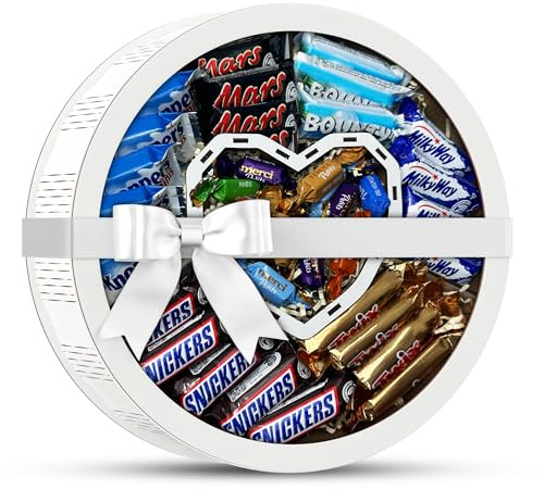 Riesen Schokoladen Geschenkset | Süßigkeiten Großpackung mit Snickers, Mars, Knoppers, Bounty, Merci | XXL Geschenkideen für jeden Anlass | Geschenk für Frau, Mann, Freund, Freundin, Schwester
