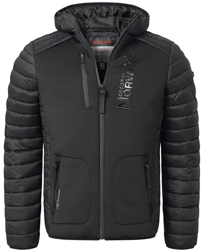 Geographical Norway Herren Winterjacke Briwood Black - 3XL