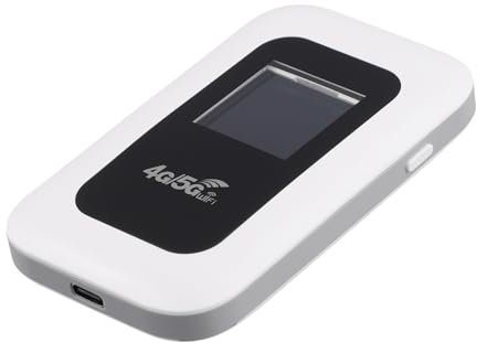 Faeymth Router WiFi 4G MiFi 4G con Schermo Modem WiFi 150Mbps Auto Mobile WiFi Hotspot Wireless Wireless MiFi B