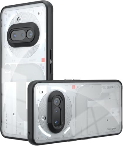 Lemxiee Case für Nothing Phone 3a hülle,Anti-Fingerabdruck/Absturzsicherung/rutschfest Flexibles Silikon + Mattiertes Acryl-Schutzhülle Handyhülle