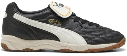 Puma Men's King Indoor Shoes Sneaker, Black/Warm White, 8.5 UK