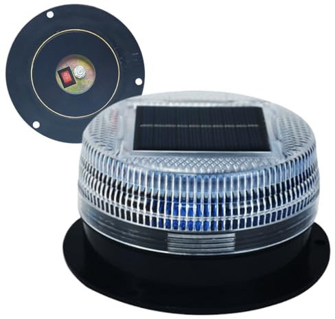 Girophare Led Vehicule, Stroboscopique Clignotant Magnetique Gyrophare LED Sans Fil Rechargeable Lumière D’avertissement Magnétique Pour Véhicule