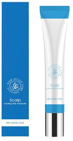 QOCUILC Ampoules de Sérum à Bille pour Cheveux Seapur1 Scalp Séru,Hair Growth Serum Roll On,Scalpy Cooling Hair Ampoule,Cuir Chute Chevelu Séru,Gardez Votre Cuir Chevelu Propre et Non Gras