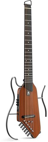 Donner HUSH I EVO2 Acoustic Electric Travel Guitar (Natrual)