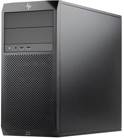 HP Z2 G4 MT Bureau de Station de Travail, Intel Core i5-8500 6-Core, 8 Go RAM, 256 Go SSD, US QWERTY Clavier, Win11 Pro (Renouvelé)