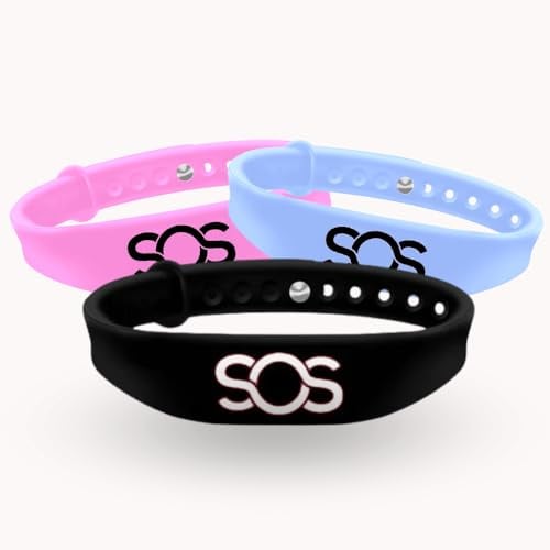 SOS Notfallarmband (anpassbar) mit Notfallprofil – NFC & QR Code – deutsche HelpMee® Marke – Für Senioren, Sportler, Urlaub, Ausflüge – weltweit abrufbare Infos mit Allen Smartphones Blau