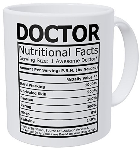 Wampumtuk Doctor Nutrition Fatcs Kaffeetasse, 325 ml