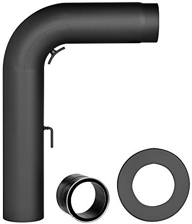 FIREFIX R130/SBR Juego de tubos de estufa Gezogenes Negro