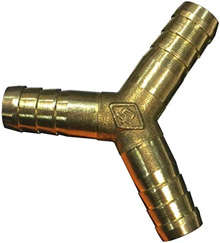 KANANA Y, T-Verteiler 12mm, 16mm, 19mm Gartenschlauch Schlauch Schlauchverbinder (VGS), Durchmesser:Y Form 19mm